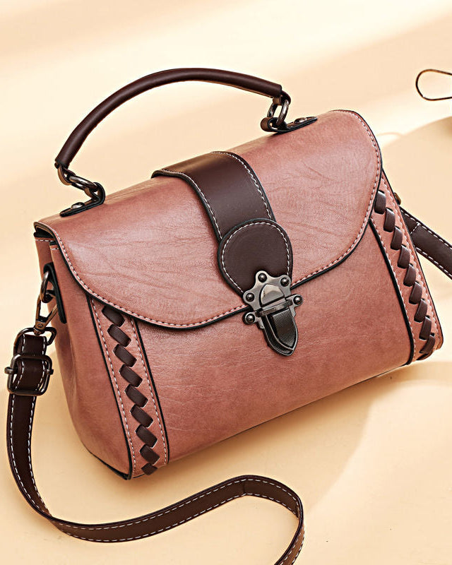 Bolsa Feminina Transversal em Couro - Elaine