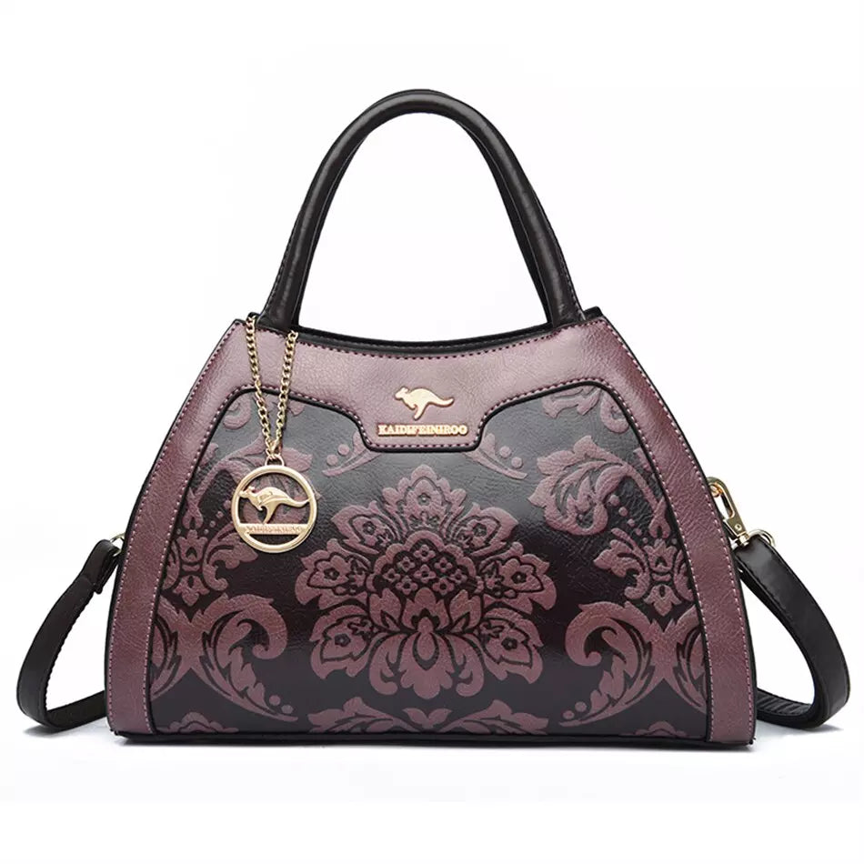 Bolsa Feminina de Couro de Luxo - Emma Noble