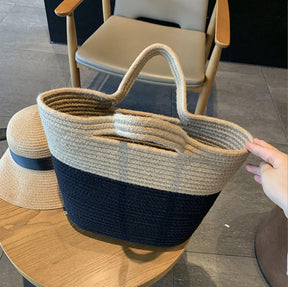 Bolsa Feminina de Praia em Palha Nobre - Colette
