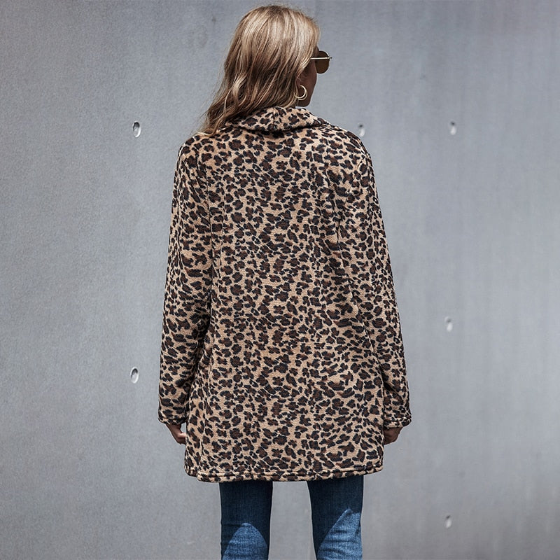 Casaco Feminino Leopardo - Freya