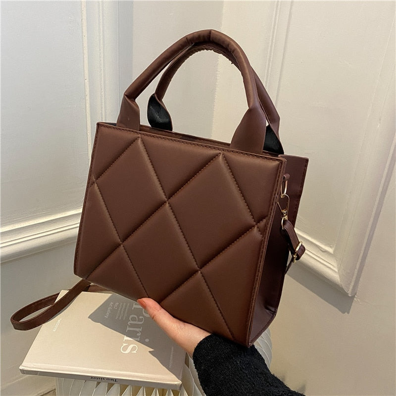 Bolsa Feminina de Couro Algodão Cru - Celine