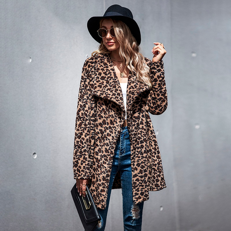 Casaco Feminino Leopardo - Freya