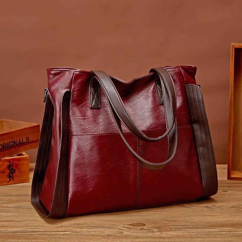 Bolsa de Couro Feminina Clássica - Vienna
