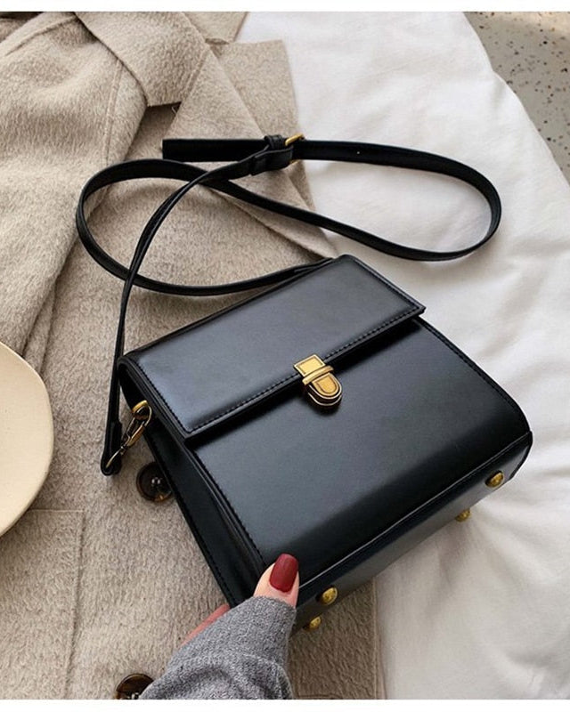 Bolsa Feminina Transversal Carteiro Box - Camellia
