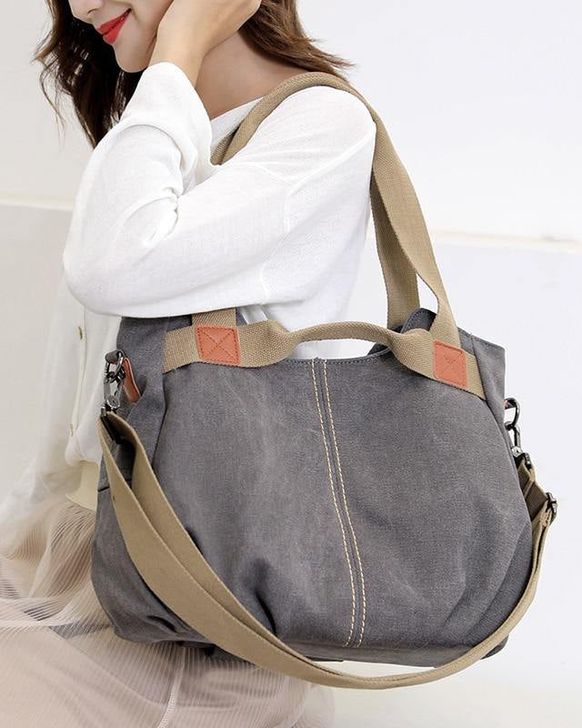 Bolsa Feminina de Lona - Coralie