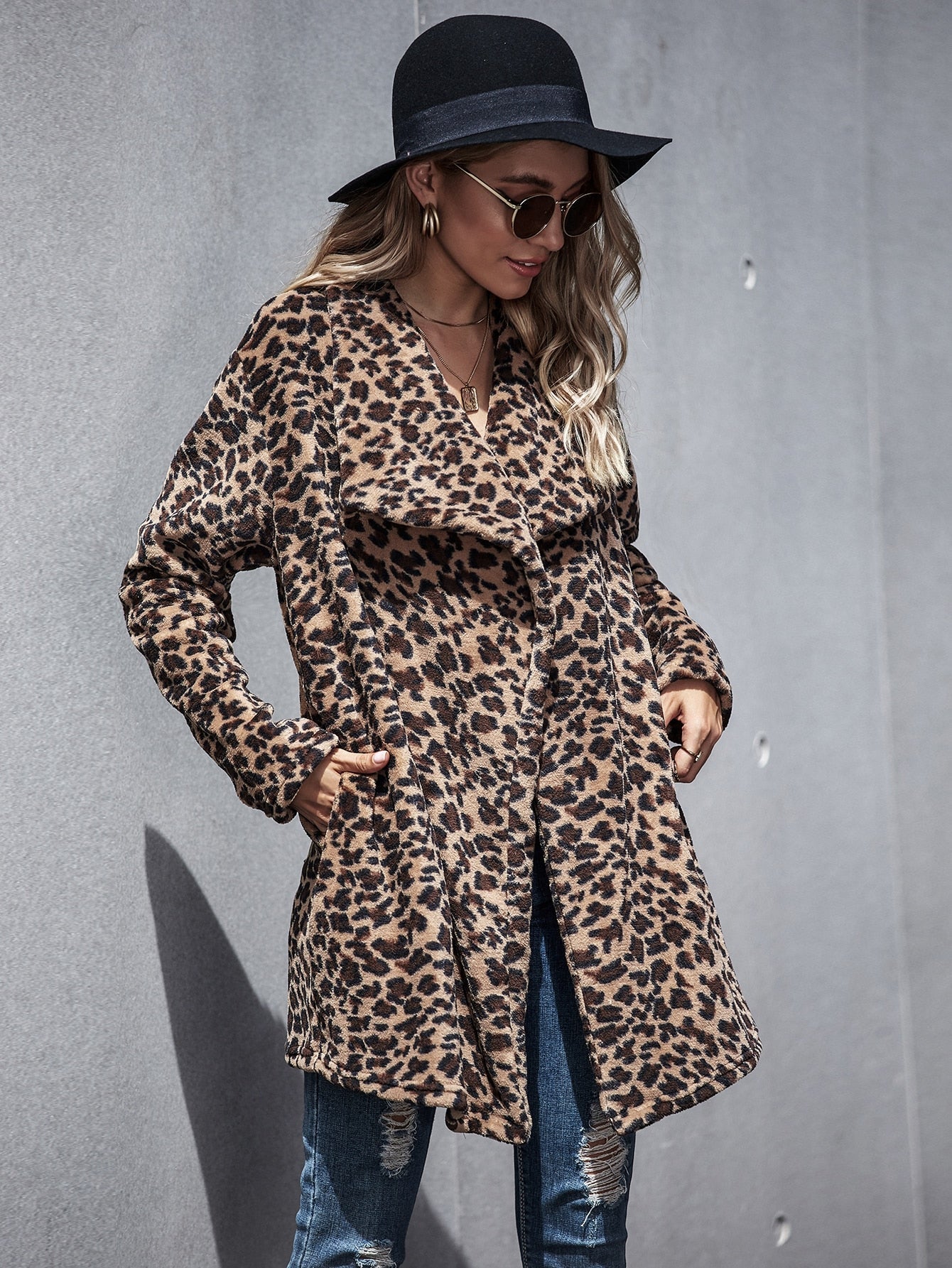 Casaco Feminino Leopardo - Freya