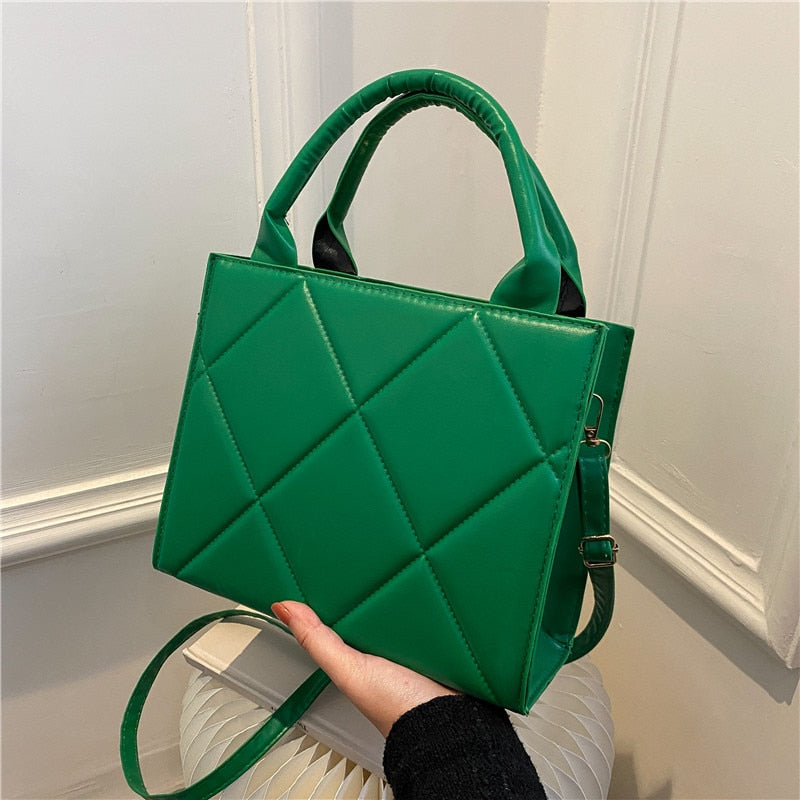 Bolsa Feminina de Couro Algodão Cru - Celine