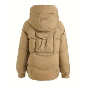 Jaqueta Feminina Puffer Com Capuz - Gisella