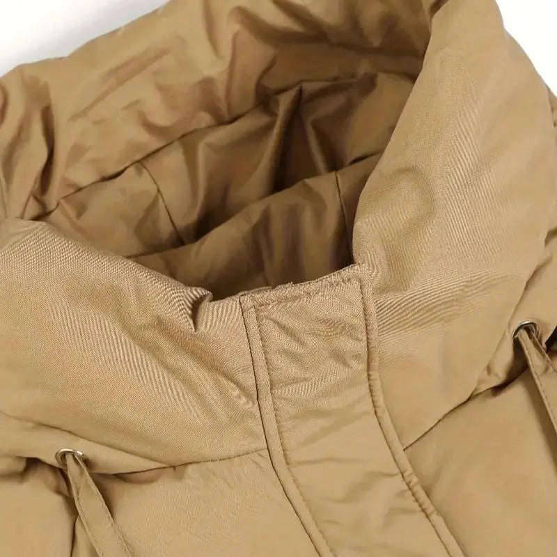 Jaqueta Feminina Puffer Com Capuz - Gisella