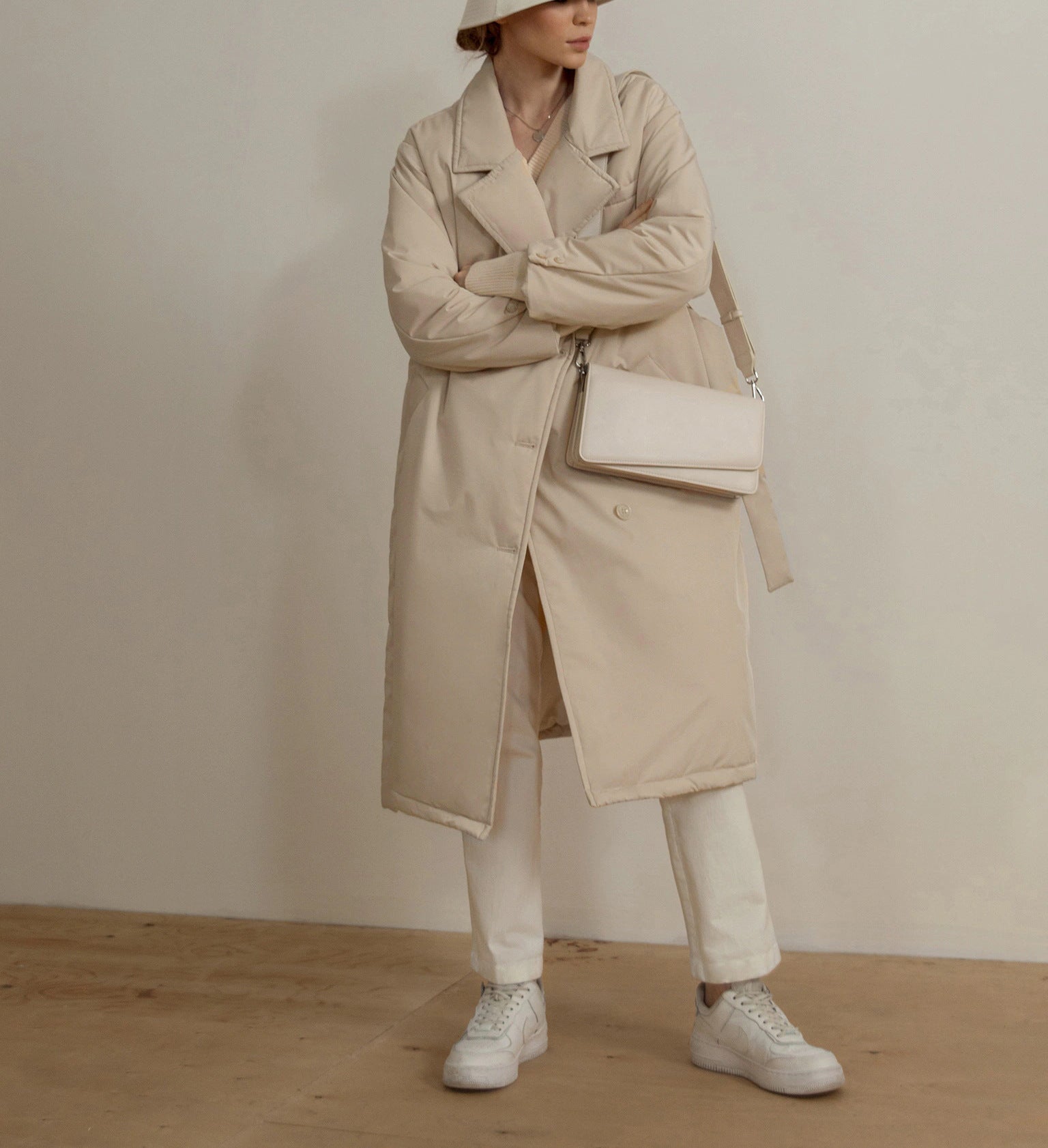 Casaco Feminino Longo com Amarração Cintura - Classic