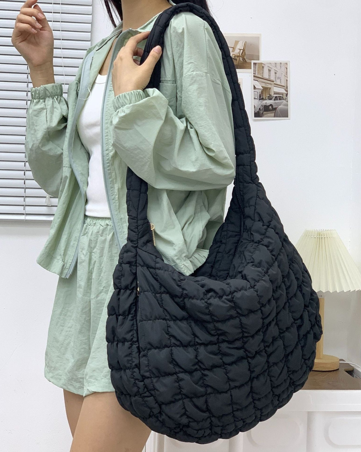 Bolsa Feminina Puffer Transversal - Larah