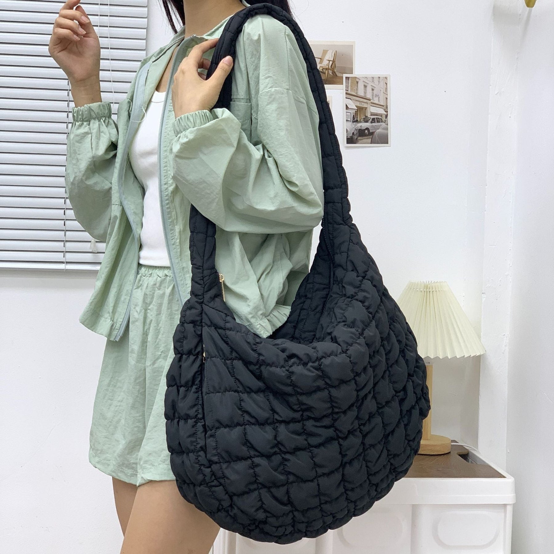 Bolsa Feminina Puffer Transversal - Larah