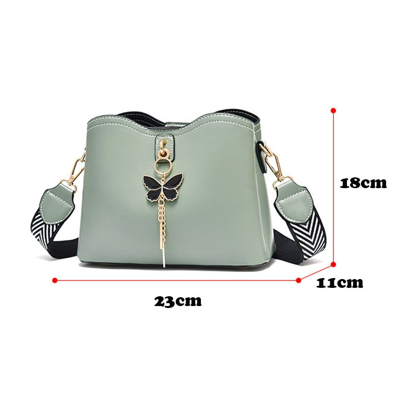 Bolsa de Couro Feminina Butterfly - Jasmine