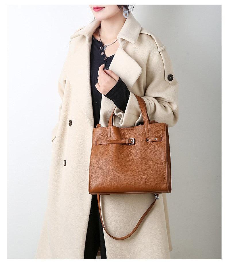 Bolsa Feminina de Couro Classic - Abigail