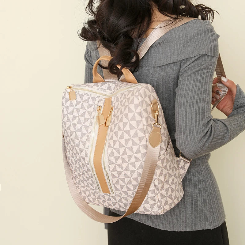 Mochila Feminina Vintage PU - Juliette