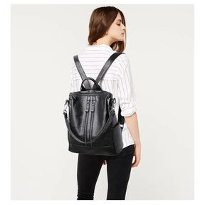 Mochila Feminina em Couro Vintage - Eleanor