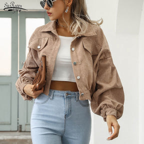 Jaqueta Feminina Cropped - Jullie