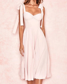 Vestido Feminino Longo Com Fenda - Chiara