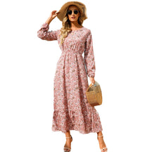 Vestido Feminino Longo Estampado - Helena