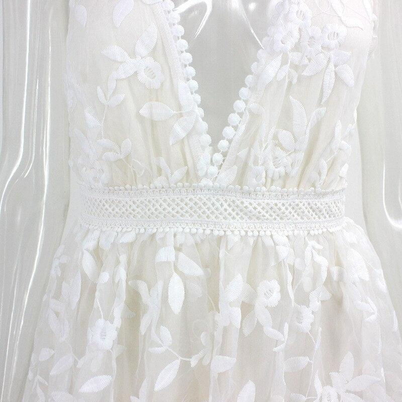 Vestido Feminino Renda Branco - Eloá