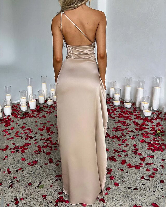 Vestido Feminino de Fenda - Paola