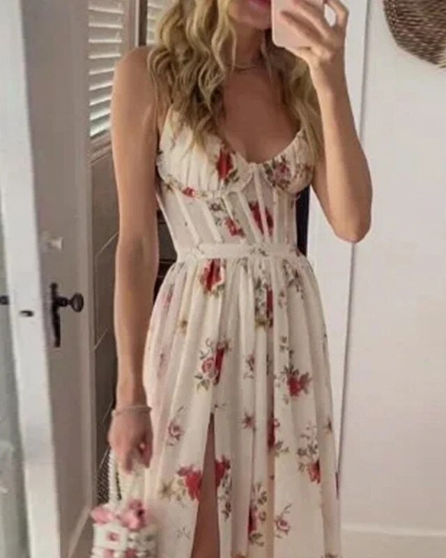 Vestido Florido Feminino - Anastasia