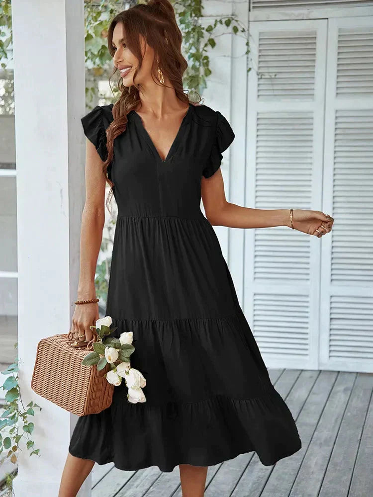 Vestido Midi Soltinho  - Renata